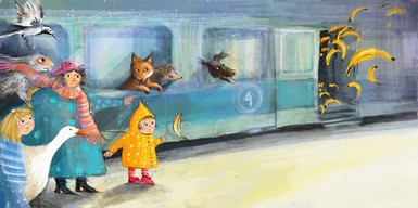 „Pociąg do czytania“ (Lesezug)